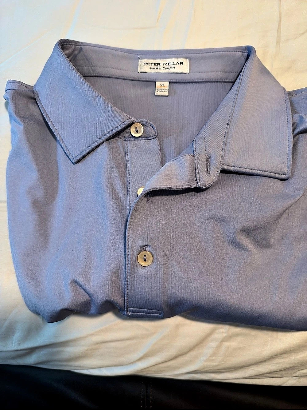 Peter Millar Summer Comfort Performance Polo Blue XL
